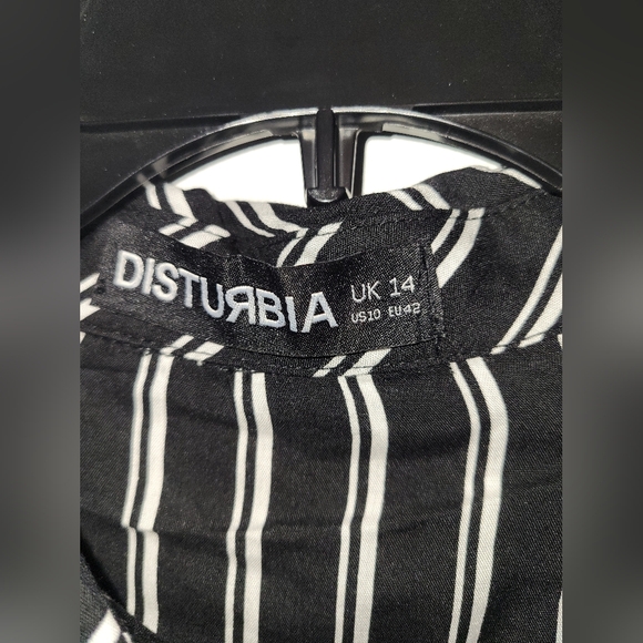 DISTURBIA Patti Striped Shirt - Picture 6 of 6